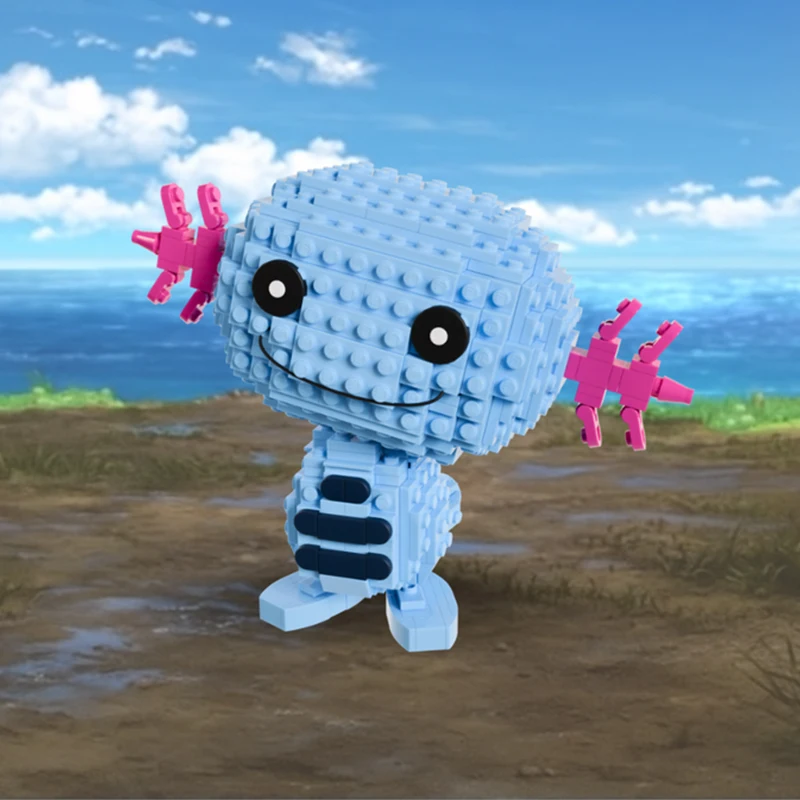 

430pcs MOC Wooper Pocket Monster Model Building Blocks Construction Toy Christmas Gifts DIY Creative Idea Education Brick Kids