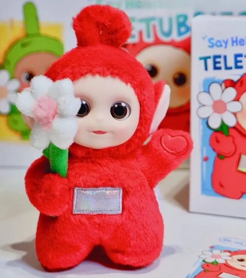 POP MART TELETUBBIES Say Hello Series Blind Box Mystery Box Guess Bags Ornament Figurines Home Desktop Decoration Dolls