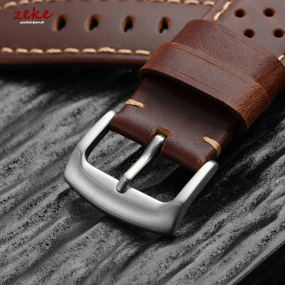 304 Stainless Steel Watch Buckle 20mm22mm Universal Replacement Clasp Brushed Silver Leather Rubber Watchband Button Accessories