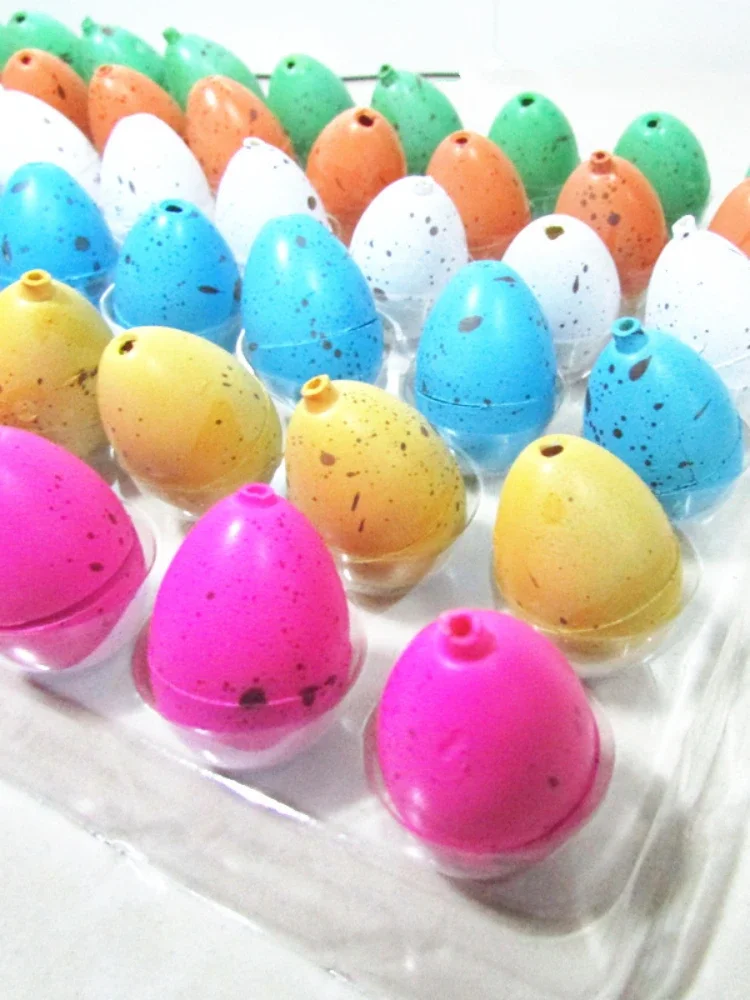 Magic Hatching Growing Animal Dinosaur Egg for Children, Educational Toys, Party Favors, Class Treasure Box Prizes,  12 Pcs Lot