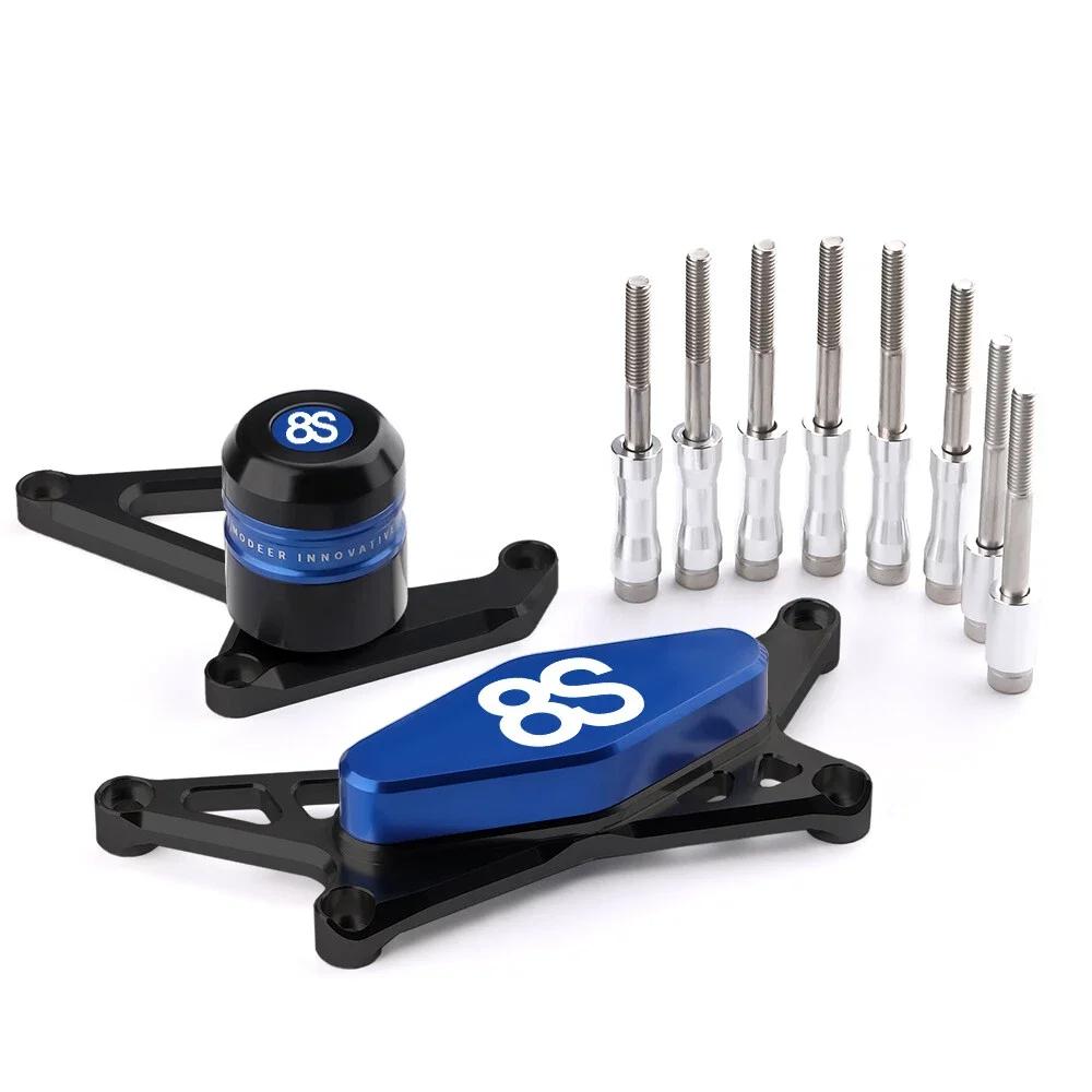 

For Suzuki GSX-8S GSX8S 2023 2024 Motorcycle Aluminum Falling Protection Frame Slider Crash Protector Pad Accessories GSX 8S