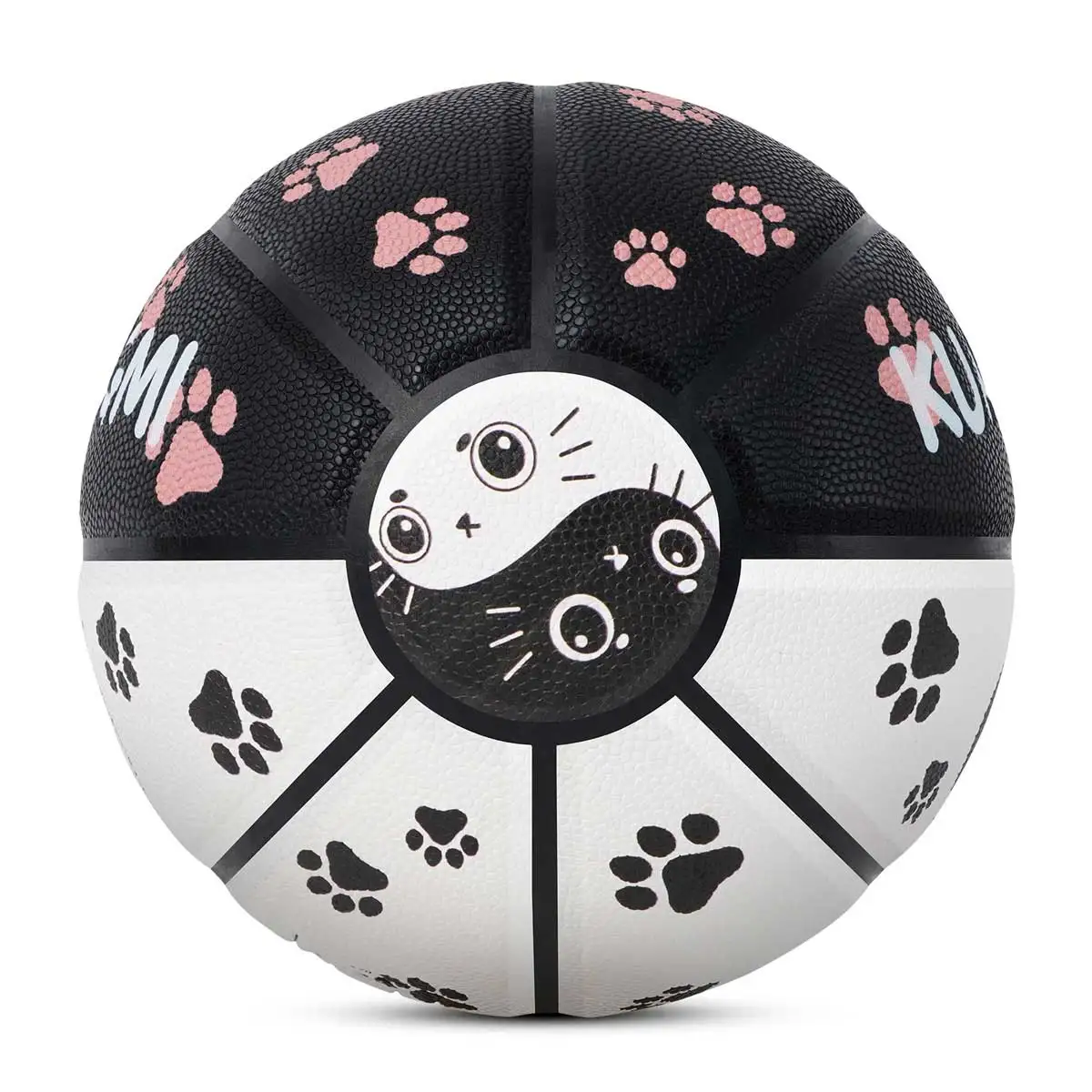 

Kuangmi Basketball，Cat Series, Size 5/6/7 , Indoor/Outdoor, Fun Novelty Gift for Cats and Basketball Lovers，KMBB536