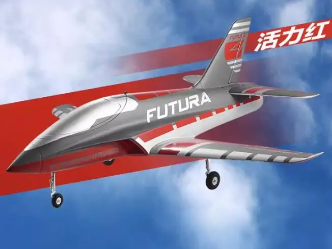 قطع غيار طائرة FMS 64 مللي متر TOMRHRWK FUTURA R/C طائرة كهربائية ثابتة الجناح طائرات يتم التحكم فيها عن بعد