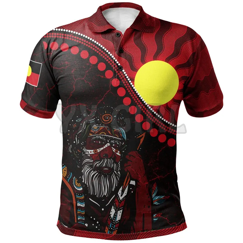 Summer Shirts Women for Men Australia Aboriginal Torres Strait Blood In Me 3D Printed Short Sleeve T
