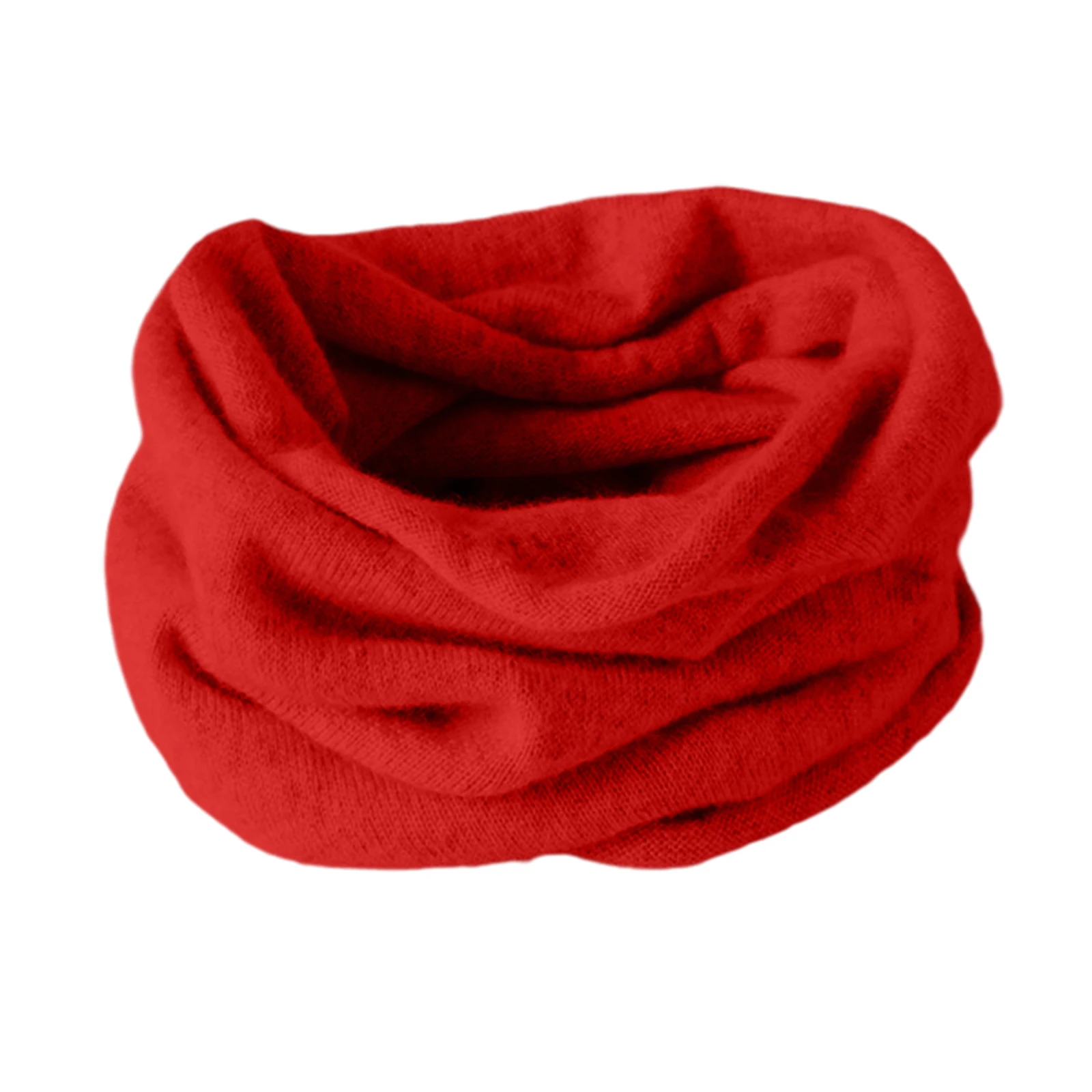 Fashion Winter Women Men Neck Cover Unisex Thin Neckerchief Casual Solid Color Cashmere Scarf Cover For Outdoor Cycling
