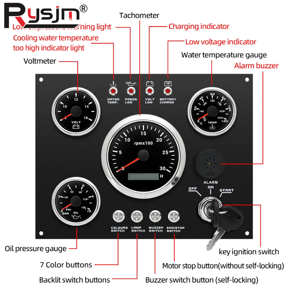 Marine Car Switch P…
