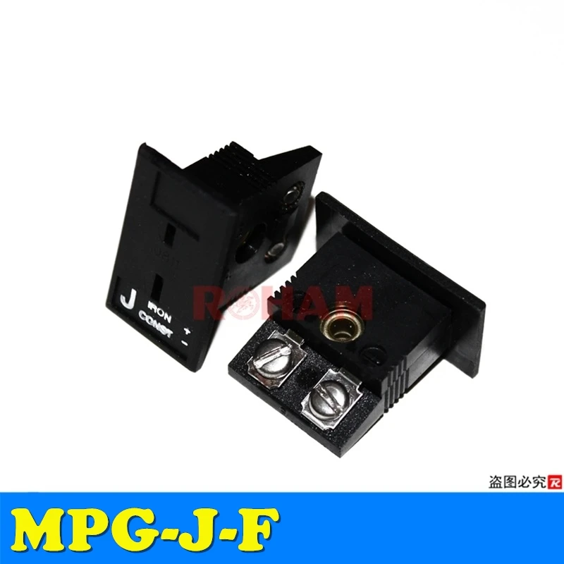 1 قطعة MPJ-K/J/T/R/E/N/C/U-F الحرارية المقبس ولوحة جبل التعويض سلك موصل #4