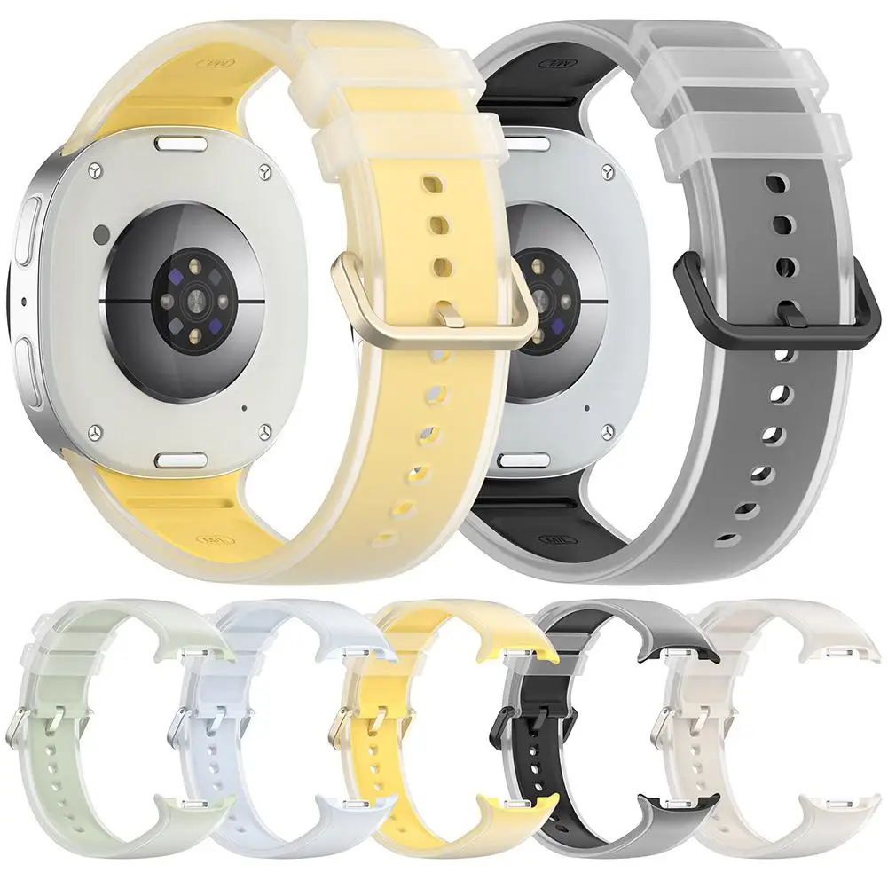 Silicone Band Sport Strap Watchband For Samsung Galaxy Watch 9 8 44mm 40mm For Galaxy Watch8 Classic 46mm Bracelet Belt view 2