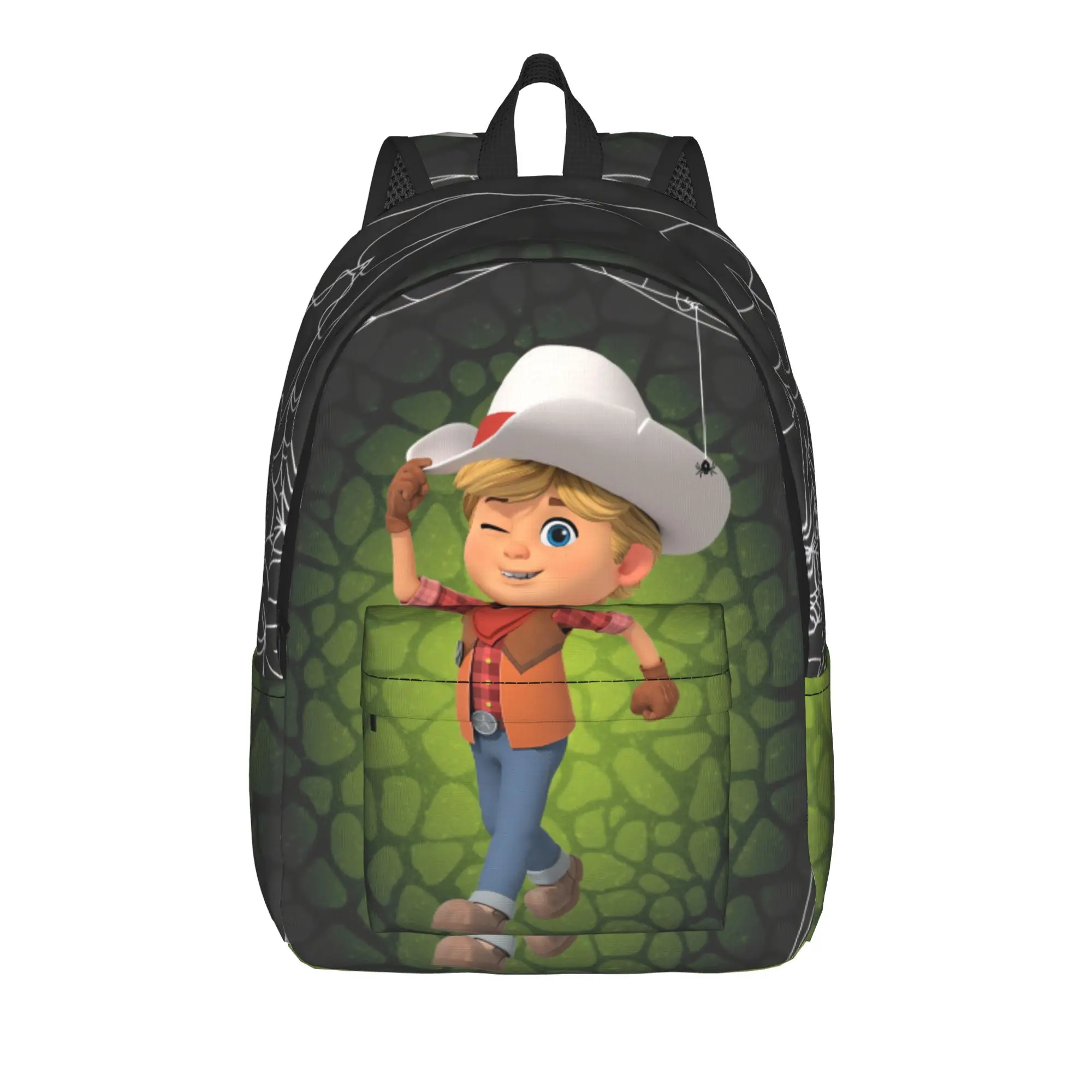 D-Dino Ranch Backpack  Travel Backpacks Female Aesthetic School Bags Design Large Rucksack