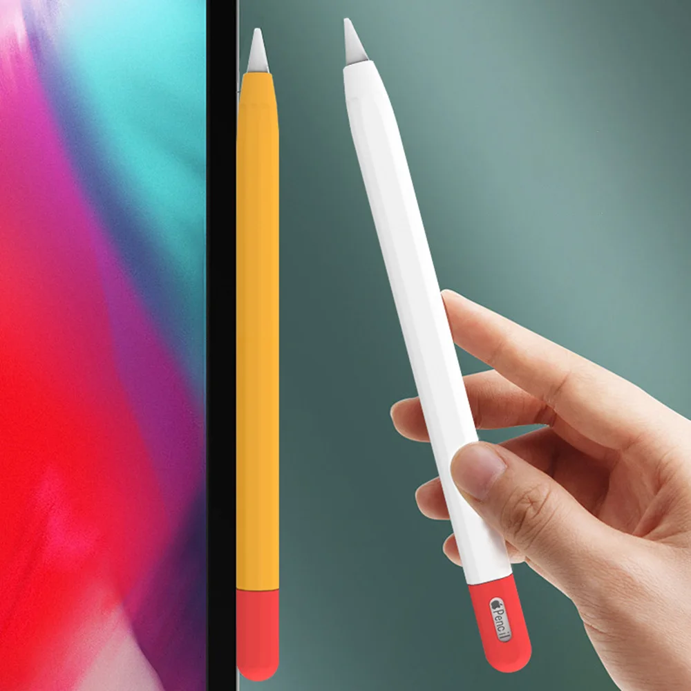 Shockproof Silicone Stylus Pencil Case for Apple Pencil 3rd Tablet Touch Screen USB-C Pen Protective Sleeve Anti-slip Cover