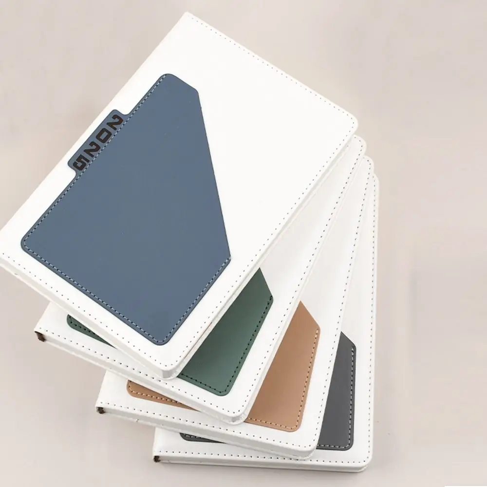 الجدول السنوي 2025 دفتر الجدول الزمني مجلة المحمولة 365 يوم كفاءة دفتر A5 الملمس بولي Leather الجلود مكتب العمل مخطط