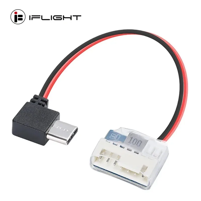 IFlight Type C to 5V Balance Plug Power Cable Charging Cable for GoPro Hero 6/7/8/9/10 RC FPV Racing Drone part