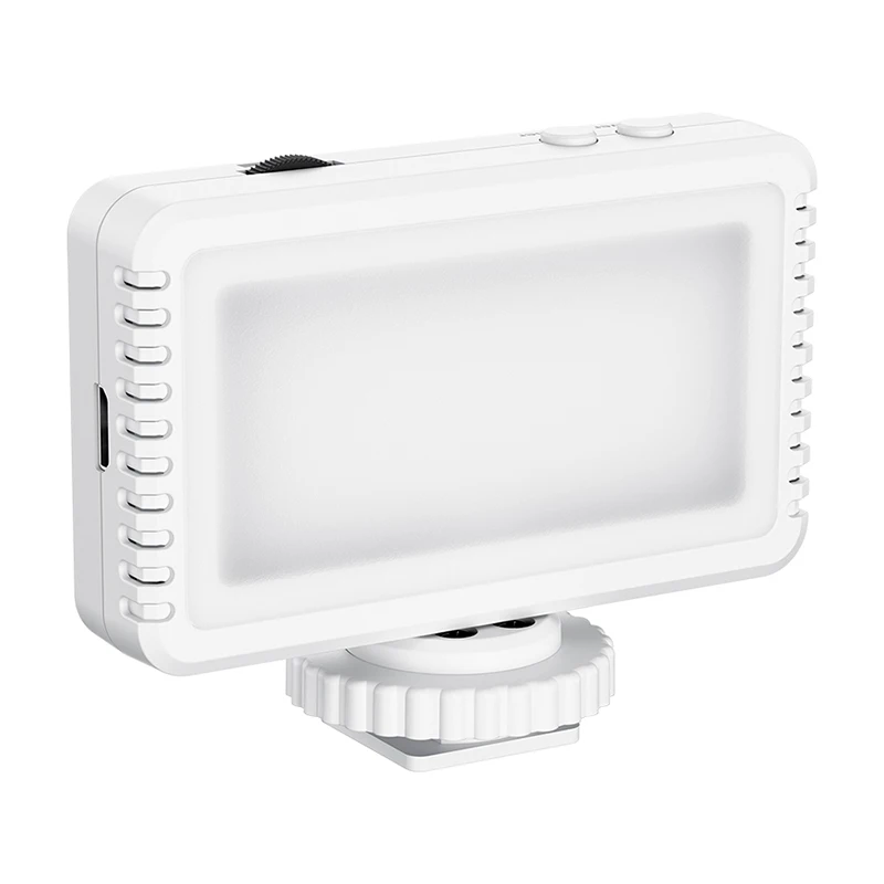 สีขาว Mini LED Video Light แฟลชสิ่งที่แนบมา 5600K 95 + เติมแสงสําหรับ Sony ZV-1F ZV1F ZV-1 II ZV1II ZV1 A7 กล้อง Mirrorless