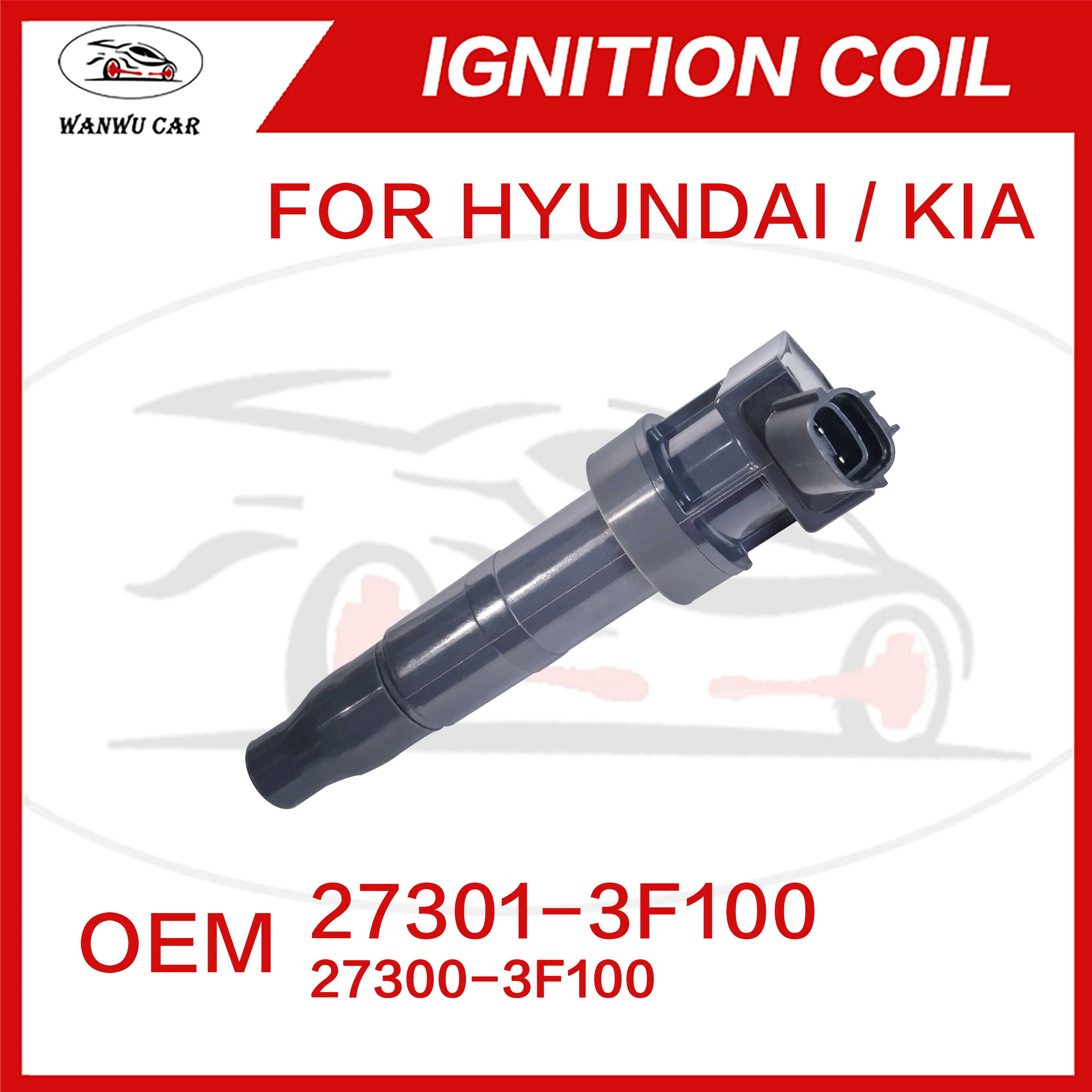 27301-3F100 Ignition Coil Igniter Suitable For HYUNDAI KIA 27300-3F100