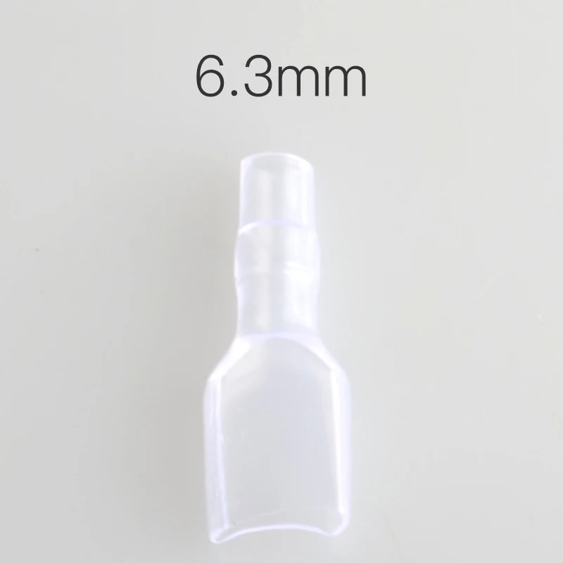 50 قطعة 2.8/4.8/6.3 غطاء حالة ل 2.8 مللي متر 4.8 مللي متر 6.3 مللي متر تجعيد محطة المجرف موصل محطة كاب #5