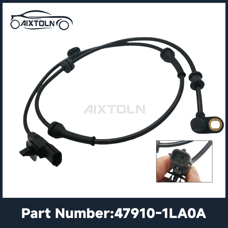 Front Left Right ABS Wheel Speed Sensor 47910-1LA0A For Infiniti QX56 11-13 QX80 14-21 Nissan Patrol Y62 10-22 Auto Spare Parts