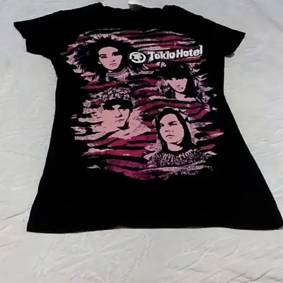 Tokio Hotel Band T Shirt Gifl Voor Waaiermaat S 5xl Katoen