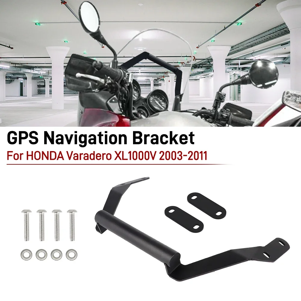 Auto Accessories For HONDA Varadero XL1000V XL 1000 V Motorcycles 2003-2011 Mobile Phone GPS Navigation Bracket Mounting Bracket