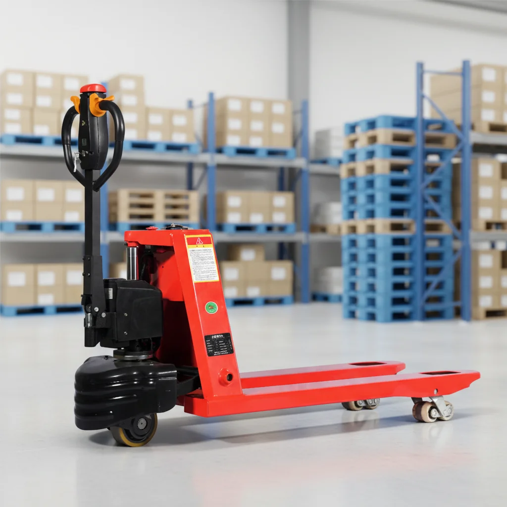 

1.5 Ton Full Electric Pallet Truck with Lithium Battery and Hydraulic Jack for Industrial Warehouse Material Handling Pro