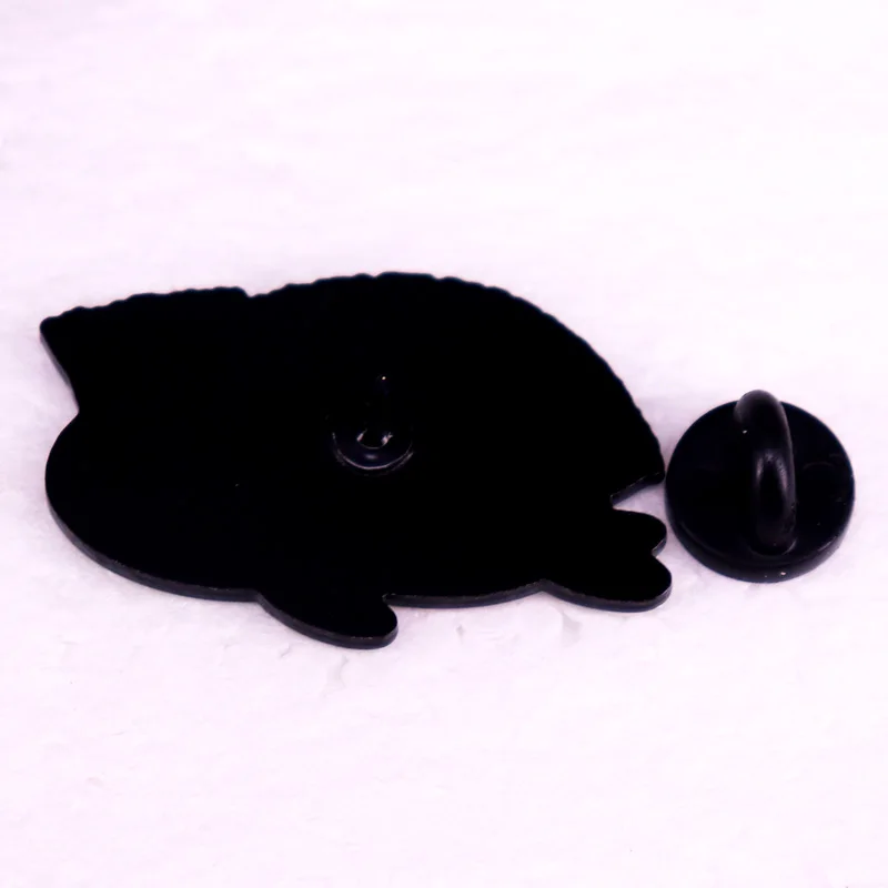 This Tiny Turtle He Judges You Immensely Enamel Pin  Brooch Jewelry Funny Turtle Lover Gifts