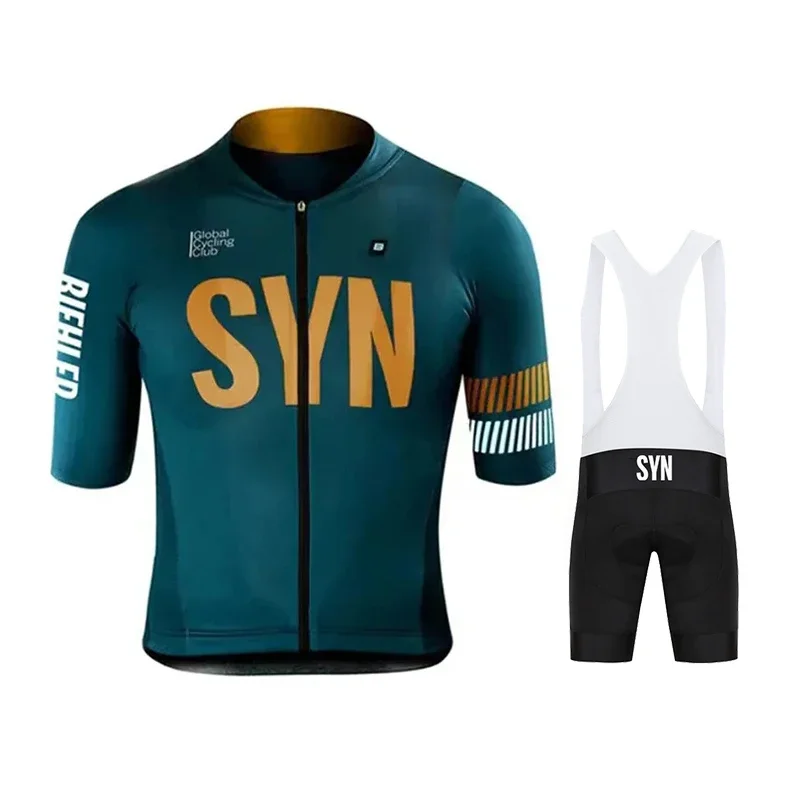 BIEHLER SYN Cycling Jersey Pro Team 7 Days Weekly Cycling Jersey Men Women Anti-UV UVB Quick Dry Bike Jersey Breathable Cool Dry