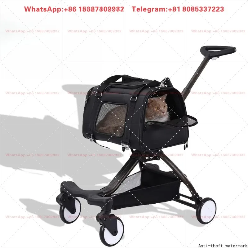 2026 Hot Selling Detachable, Foldable, Breathable, Portable Travel Handbag for Cats and Dogs - Pet Stroller