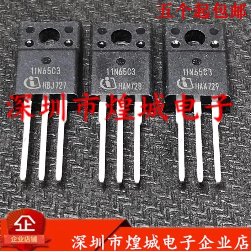 5PCS   11N65C3 SPA11N65C3   TO-220F 650V 11A   Brand new in stock, can be purchased directly from Shenzhen Huangcheng Electronic