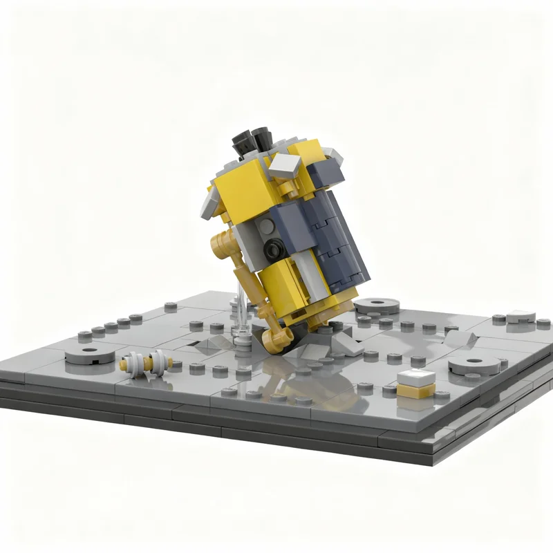 189ピース-moc-スリムムーンスナイパー-月面着陸船-lev-1-2-宇宙模型-組み立てブロック-アーキテクチャ玩具-クリスマスプレゼント-子供向けdiyアイデア