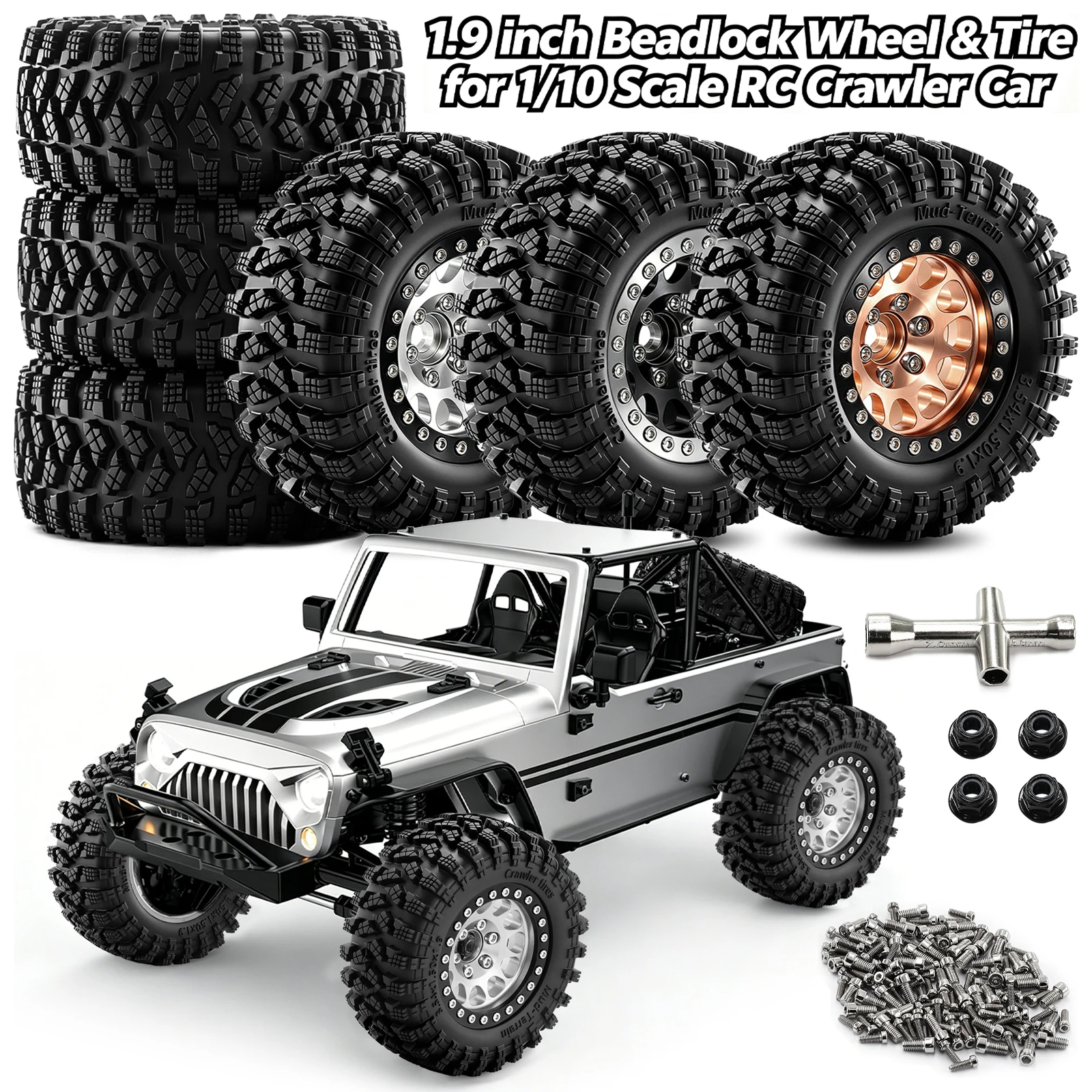 rcmmting-4-pz-mozzi-ruota-beadlock-in-metallo-da-19''-e-pneumatici-per-crawler-rc-1-10-scx10-trx4-trx6-wraith-hsp-mst-rc4wd-redcat