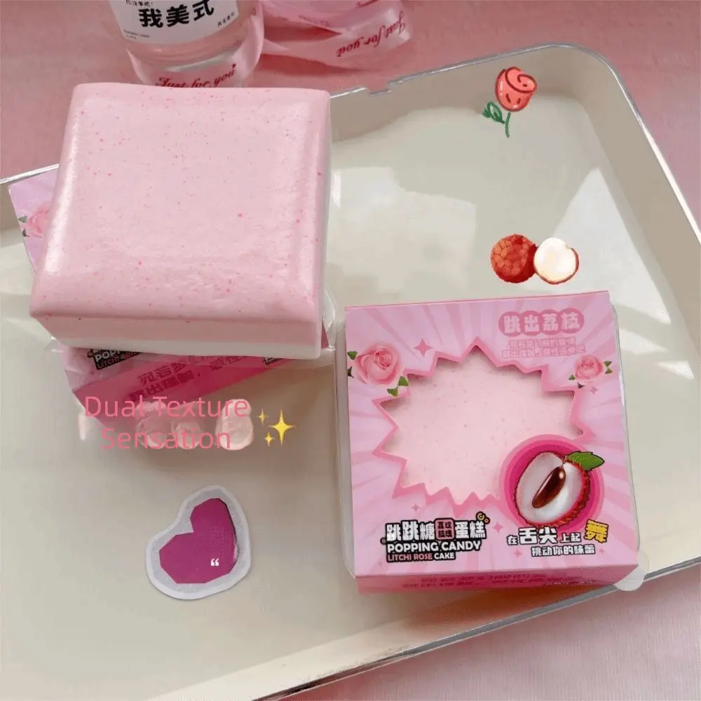 Boys Girls Ultra Wet Squishy Bread Cake Sticky Texture Soft Touch Bread Squishy Soft Cute Calming Sensory Fidget Cake Adults