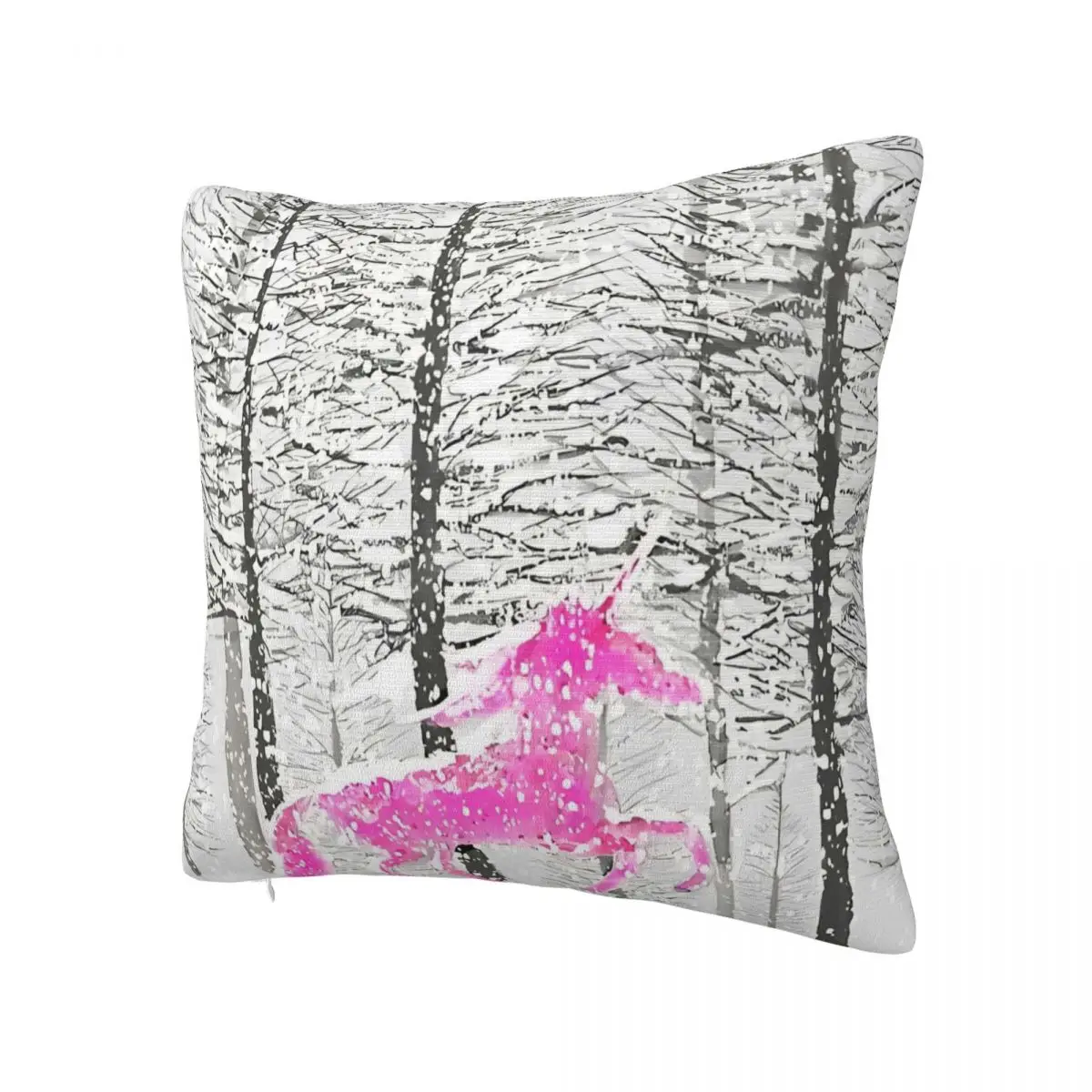 Pillow Case Pink Unicorn Soft Pillow Cover Retro Trendy Cushion Cover Graphic Pillowcases For Living Room Chair