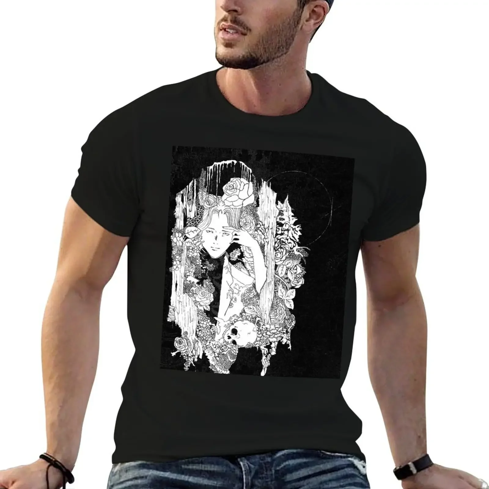 

Johan Liebert T-Shirt graphic t shirt vintage blacks T-shirts man funny meme t-shirts Men's t-shirt