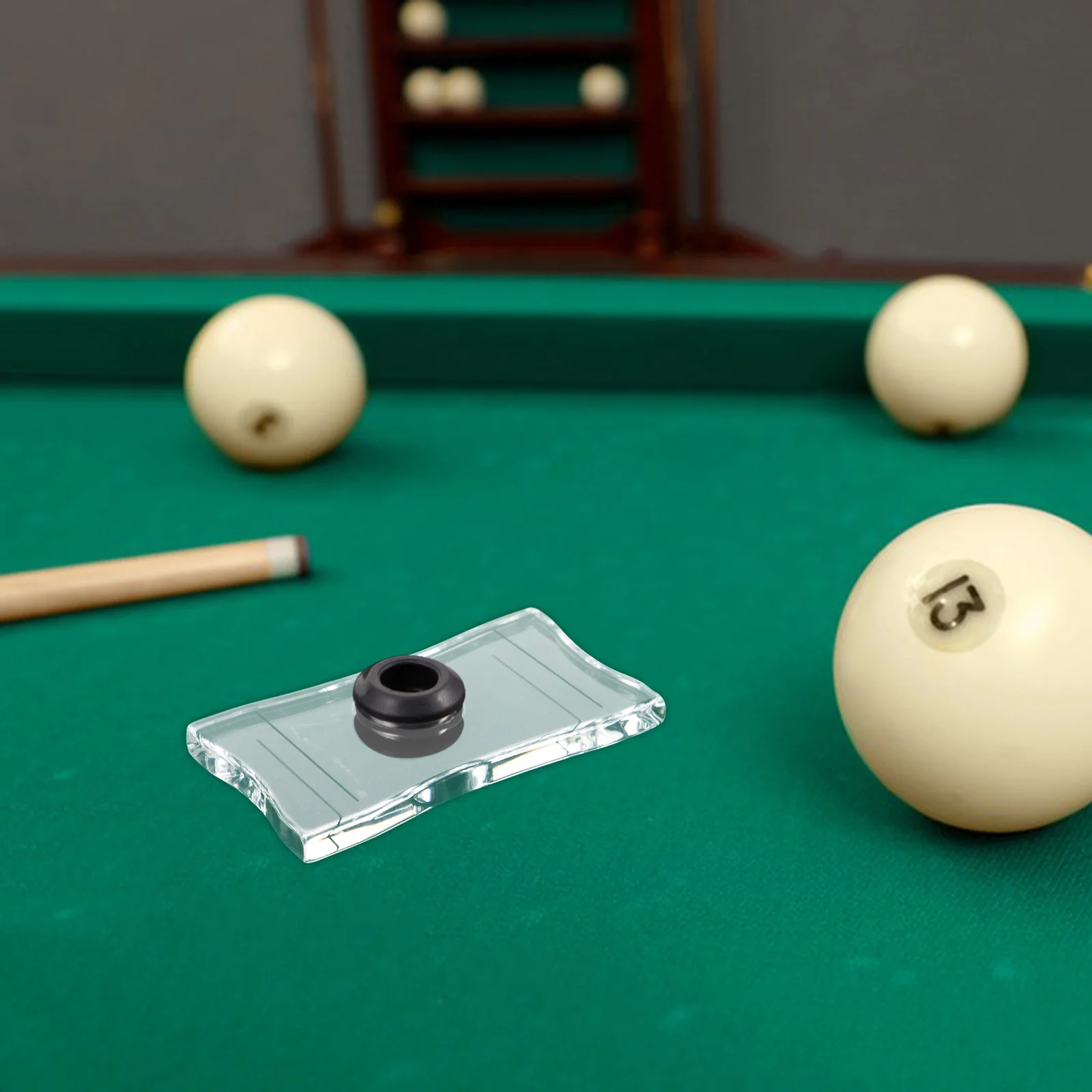 

Billiards Training Device Transparent Acrylic Cue Stroke Trainer for Skill Improvement Precise Aiming Practice Billiards Aiming