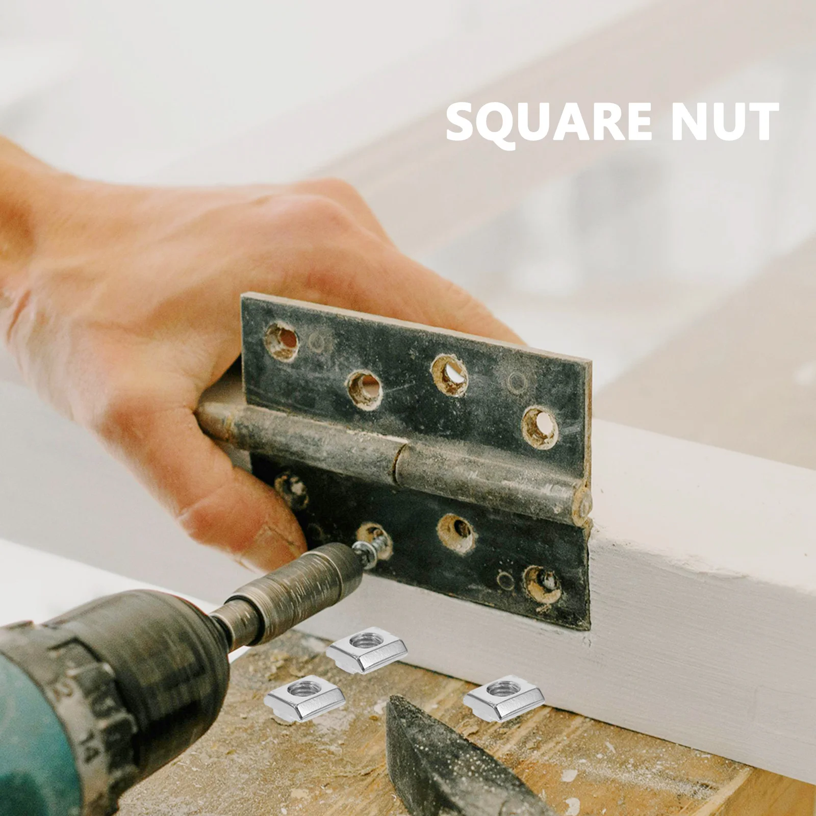 

30Pcs Sliding T Nut Slide in Tee Sliding Slot Nuts for Aluminum Extrusions Frame Carbon Steel Fastener Rail M8