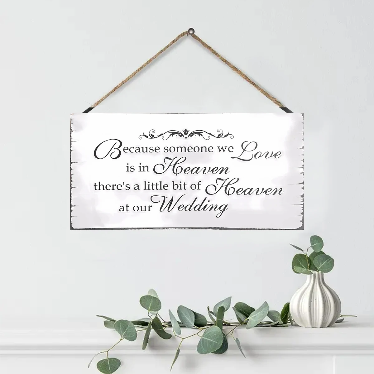 1 قطعة الحرف الخشبية معلقة اللوحة علامة الزفاف التذكاري خمر خشبية معلقة علامة موضة الزفاف علامة اللوحة ديكور المنزل #4