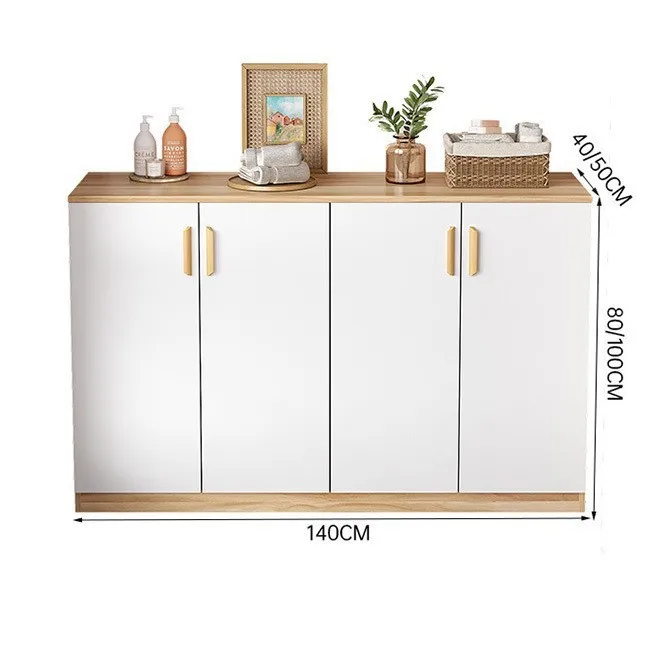 Armadietti da balcone in legno massello, armadietti per corridoi