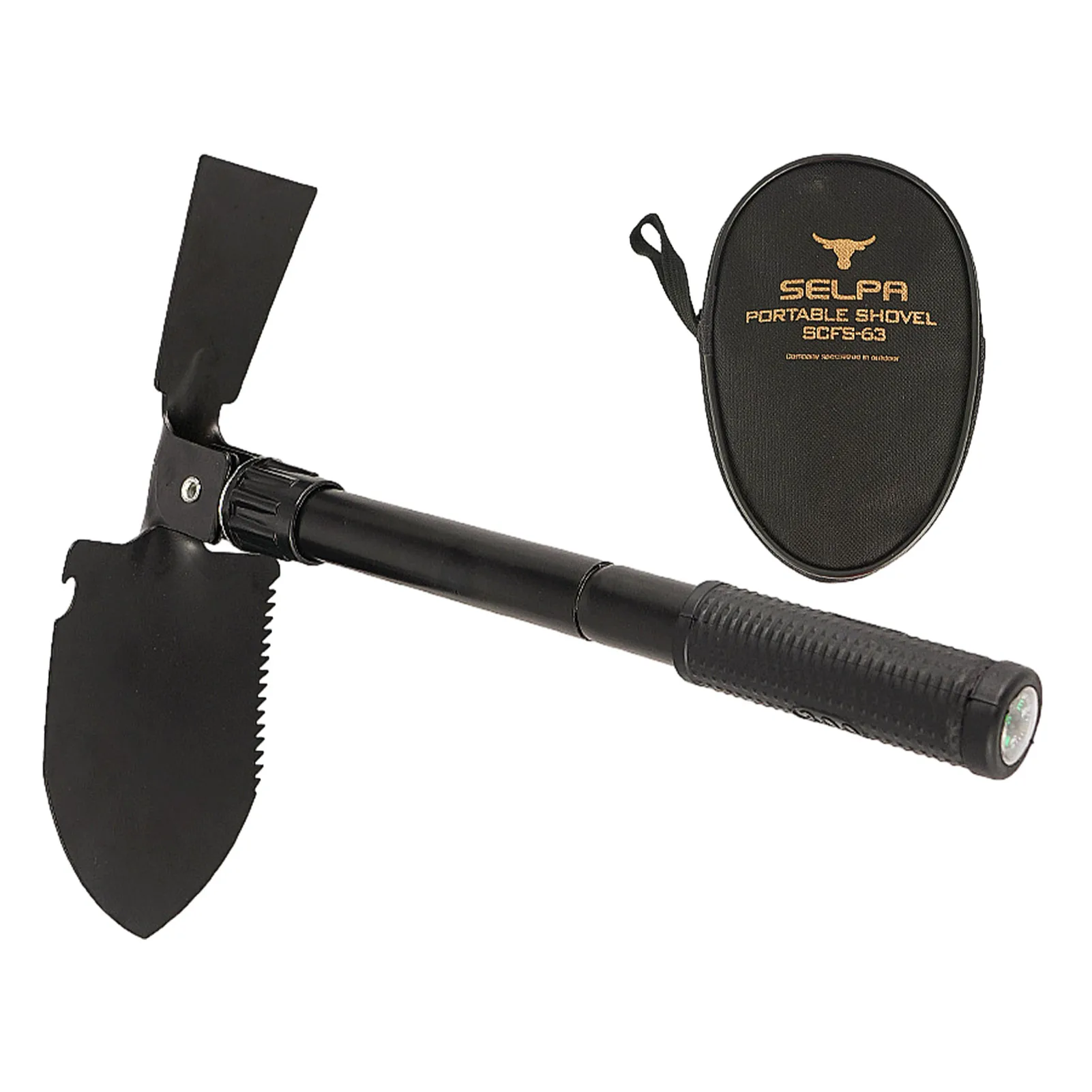 

Engineer Shovel Military Shovel Outdoor Multifunctional Folding Military Shovel Vehicle Camping Fishing Shovel Pickaxe