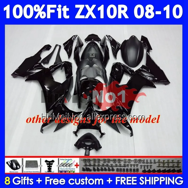 Bodykit Voor Kawasaki Fabriek Rode Ninja Zx 10r 1000 10 R 218no. 169 ZX-10R Zx10r 08 09 10 Zx1000 2008 2009 2010 Injectie Kuip