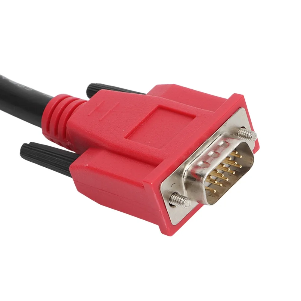 5ft / 1.5m OBD2 Adapter Cable ABS For PAD2 / PAD3 / EZ400 / I80PRO / I80PAD OBD2 Extension Cable Vehicle Scanner Cable