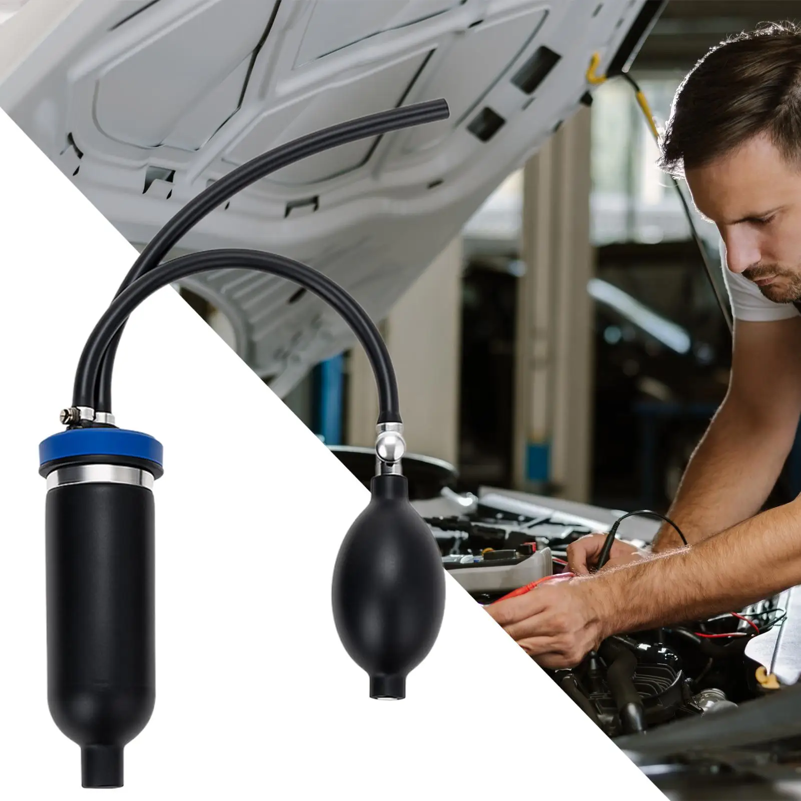 Automotive Machine Inflatable Bladder Car Machine Quick Accurate Tester Tool For Engine Intake Air Detection Plumbing