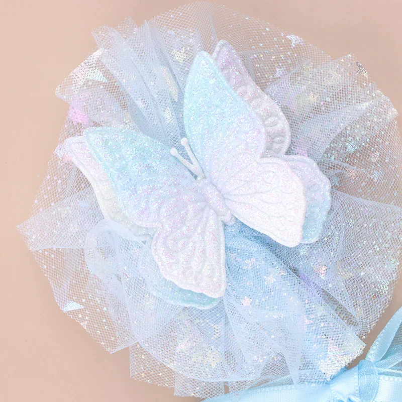 Lovely Butterfly Princess Magic Fairy Wand, Girls Cosplay Prop Ideal For Birthday Halloween Party Costume Supplies
