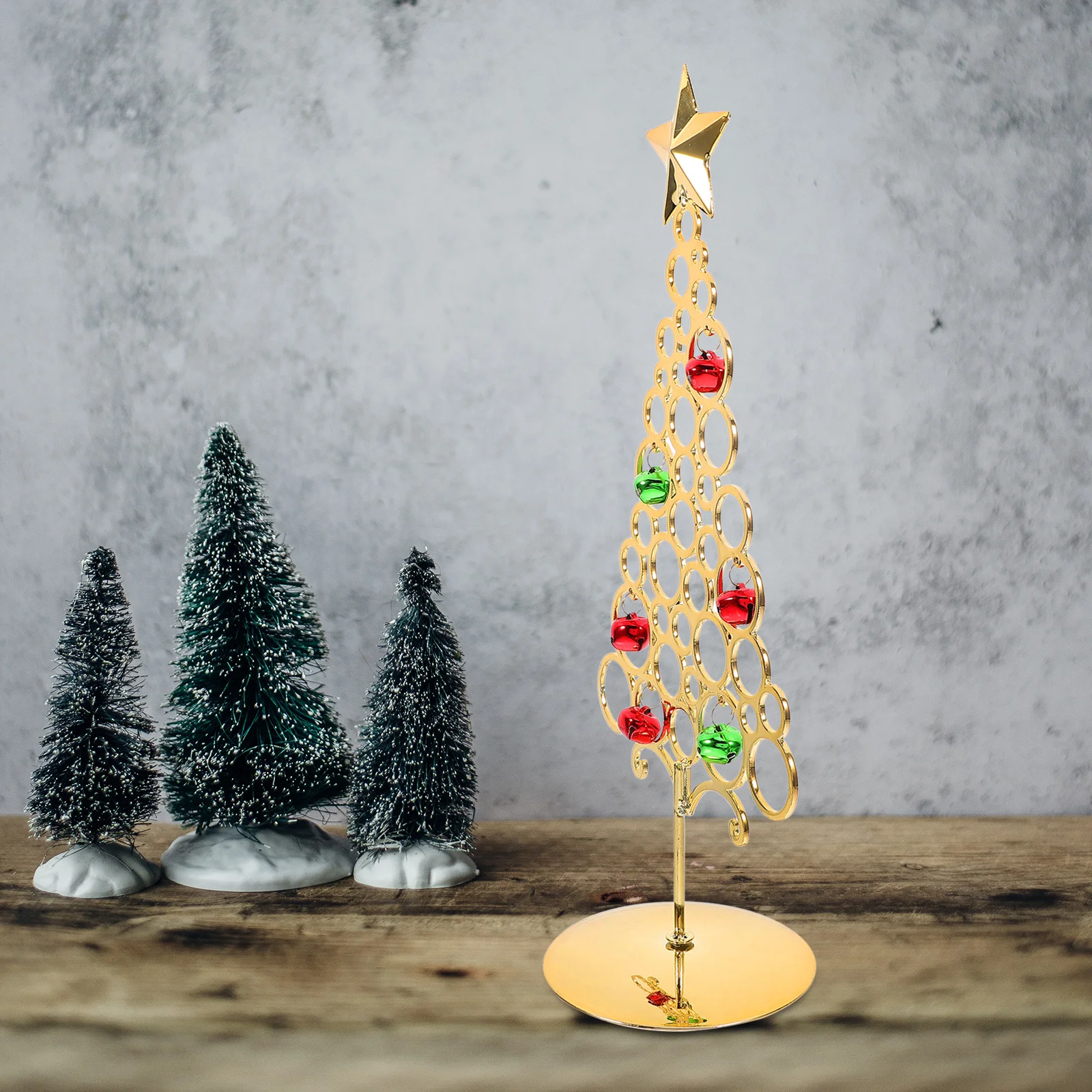 

Wrought Iron Tabletop Christmas Tree Metal Ornament Display Stand Spiral Ornament Holder Wedding Decoration Centerpiece