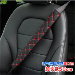 1pc 50cm Long Car Safety Belt Cover Shoulder Pad Truck Bus Seat Belt Protector Strap Car Accessories Interior Seat Belt Cover