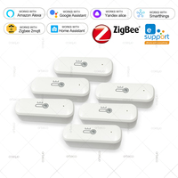 Zigbee Temperature And Humidity Sensor Smart Home Thermo meter Hygrometer APP Remote Work with Alexa Yandex Alice Home Assistant