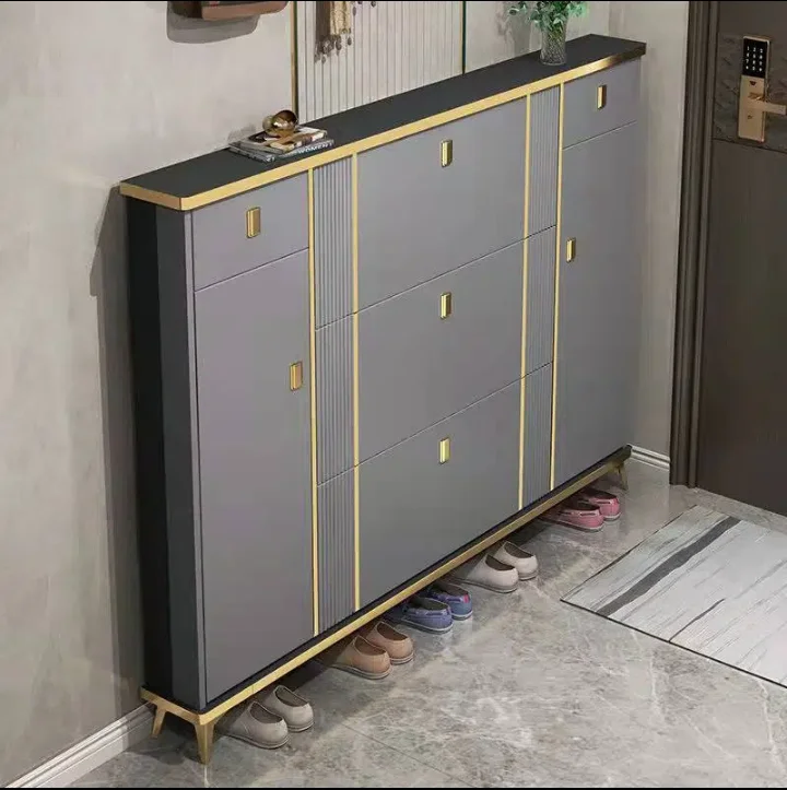 

Shoe Cabinet Home Entrance Door Outside Porch Cabinet Large Capacity Storage Simple Modern Wall Shoe Rack