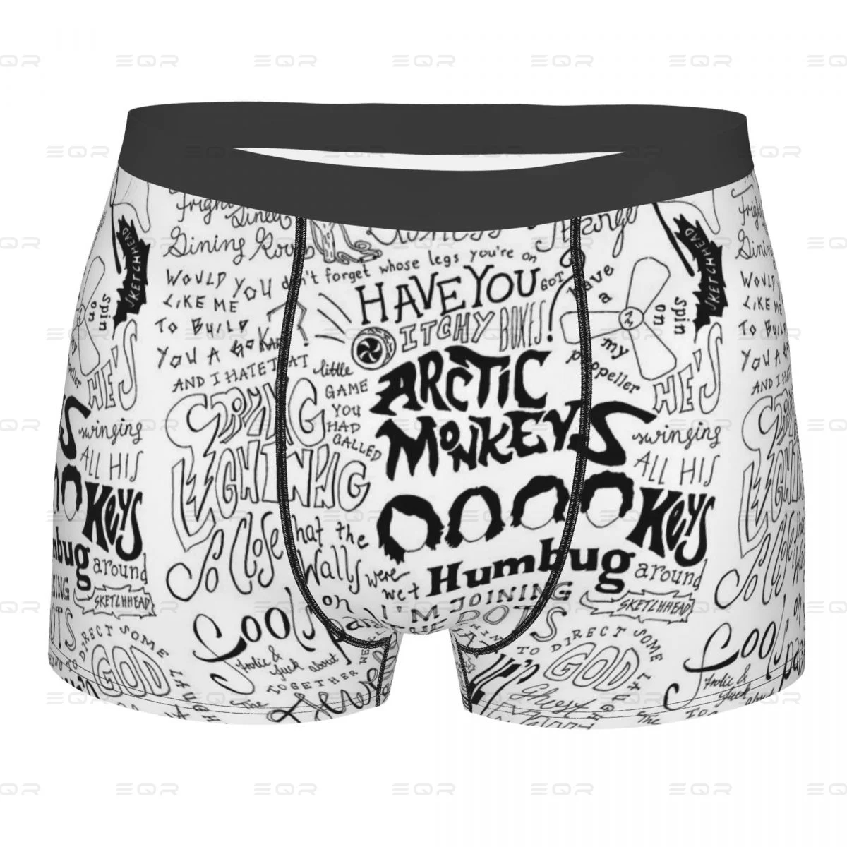 

Arctic Monkeys Inspired Men's Boxer Briefs,Highly Breathable Underpants,Top Quality 3D Print Shorts Birthday Gifts