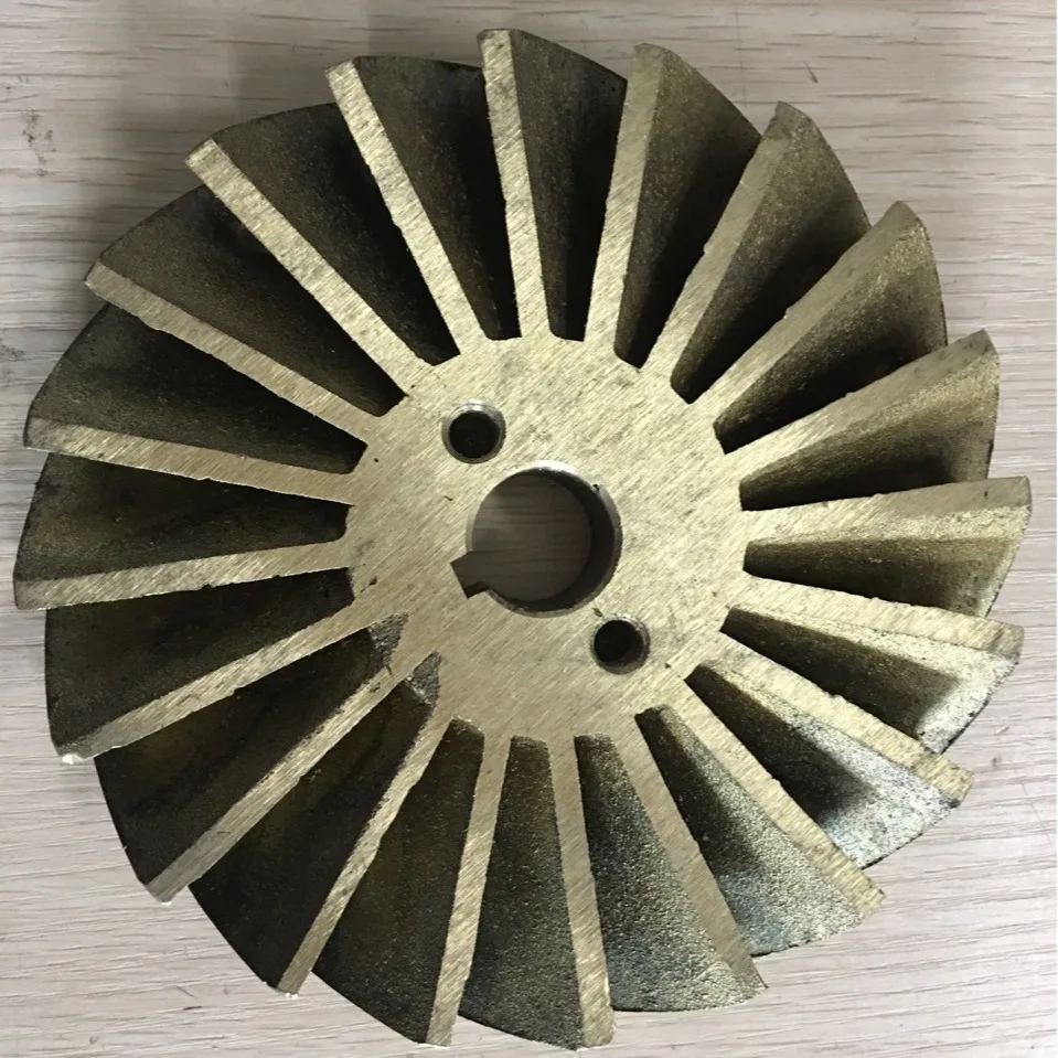 K19 zeewaterpompwaaier, koper