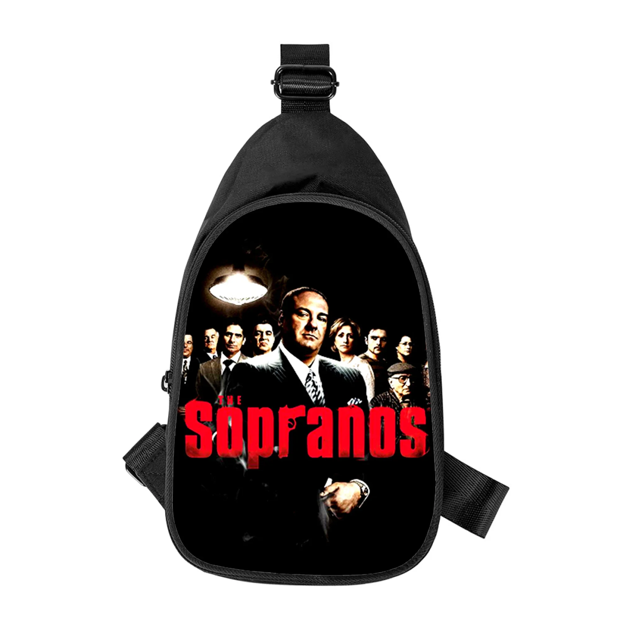 Мужская нагрудная сумка The Sopranos Tony, с 3D принтом, с диагональю, школьный ранец на плечо для мужчин и женщин