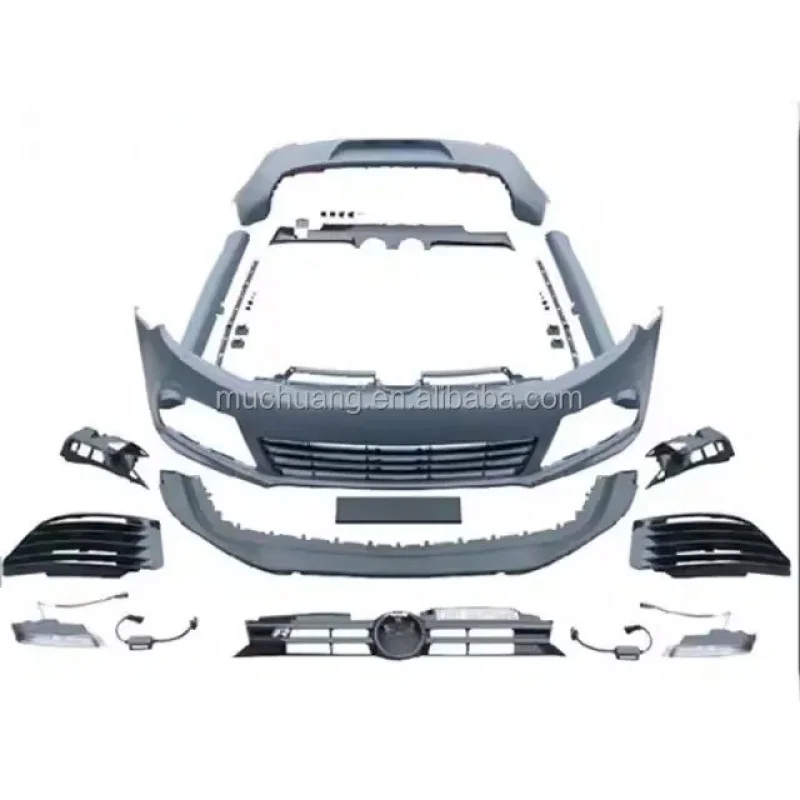 

6 R20 Style Modified Accessories Body Kit Front Bumper Grill Side Skirts Rear Bumper Diffuser