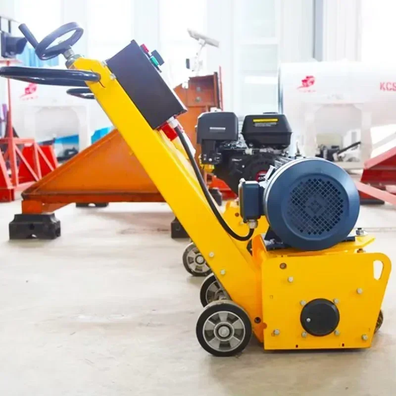 High Quality Mini Portable  Concrete Floor Grinder Controlled Hand Held Concrete Grinders With Dust Vacuums